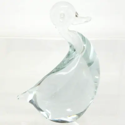 Buy Wedgwood Glass Duck Figurine 6.25  • 14.99£