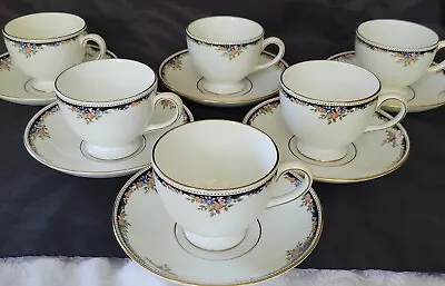 Buy Wedgwood Osborne W4699 6 Cups And 6 Saucers Sets Mint NIGH QUALITY  • 75.89£