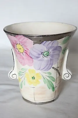 Buy Art Deco Floral Vase By Arthur Wood • 16.99£