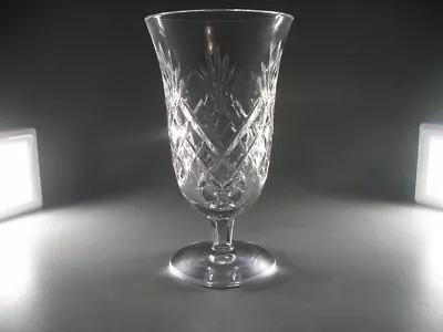 Buy Waterford Crystal Glass Iced Tea Beverage Shamrock Multi Sided Stem No Cut Base • 65.98£