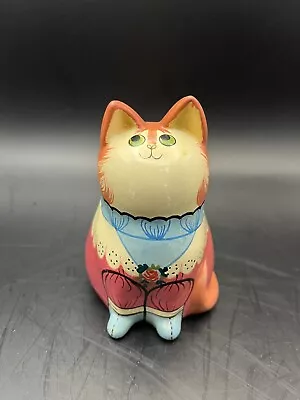 Buy Vintage Joan De Bethel Rye Pottery Small Cat Made In England • 28.44£