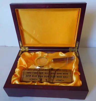 Buy Expo 2010 Shanghai China Commemorative Box & Rolled Message And Magnifying Glass • 10£