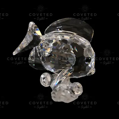 Buy Swarovski Crystal 2007 BLUE TANG FISH CLEAR 883822 SCS Mint Boxed Retired Rare • 70£
