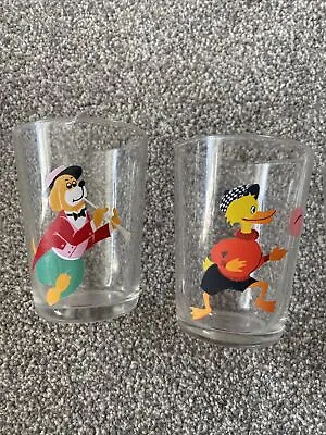 Buy Set Of 4 French Funny Cartoon Character  Small Acordoc Glasses Tumblers • 10£