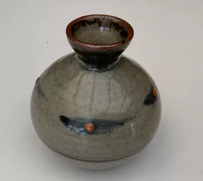 Buy David Leach-lowerdown Pottery, Miniature Bud Vase + Stamped Mark • 49£