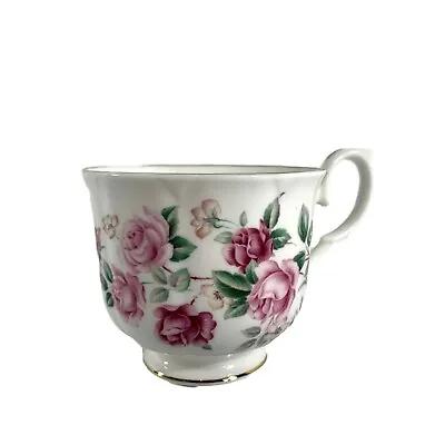 Buy Duchess Fine Bone China Tea Cup Only Pink Roses Floral Gold Trim Made In England • 8.50£