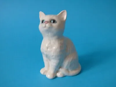 Buy L@@k Cute Rare Collectable Beswick White Persian Cat Kitten Figurine Free Uk P+p • 17.99£