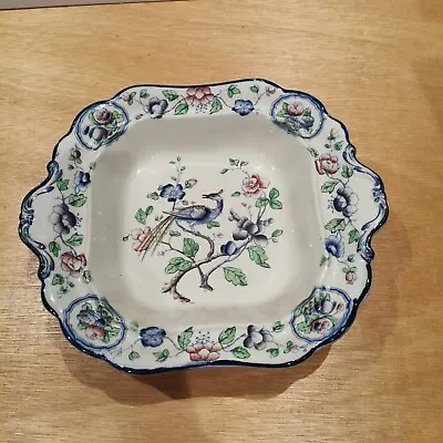 Buy Corona Ware  Old Woodstock  No.661491. Dish. Peacock And Flower Decoration. • 25.99£