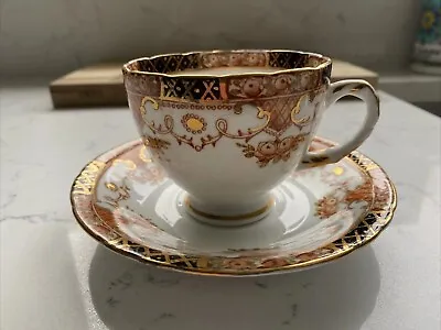 Buy Antique Royal Sutherland China Pattern 1105 Tea Cup And Saucer • 6.99£