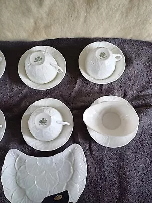 Buy Coalport Tea Set And Bowl In White  • 20£