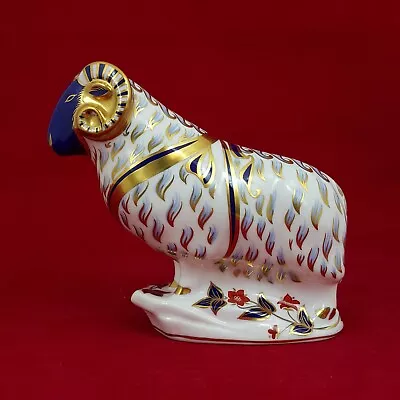 Buy Royal Crown Derby Ram - With Gold Stopper									 • 235£
