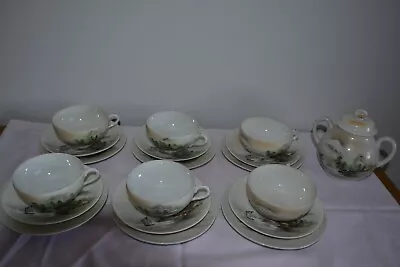 Buy 19 Piece Chinese Hand Painted Tea Set - #BH • 19.99£