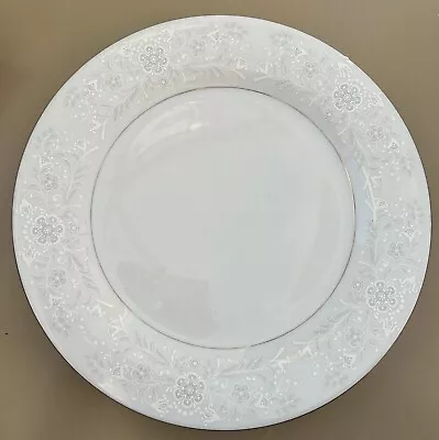 Buy Crown Ming Fine China  Queen's Lace  Jian Shiang 26cm Dinner Plate • 12£