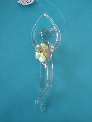 Buy Vintage Pulled Glass Ballerina Christmas Ornament • 15.42£