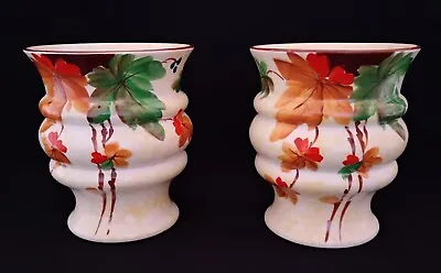 Buy 2 X Vintage Decoro Pottery Vases - 14cm Tall • 25£