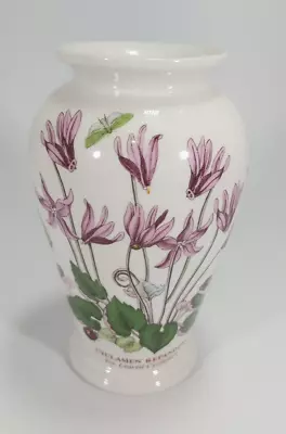 Buy Portmeirion Botanical Garden Vase Cyclamen 13.5cm Flower Arranging Gift Vintage • 12£