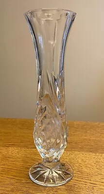 Buy Vintage Cut Glass/Crystal Bud Vase: Used But In An Excellent Condition • 1.99£