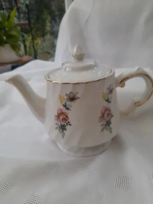 Buy Woods Ware Vintage Pink Floral Teapot, Capacity 800ml • 12£