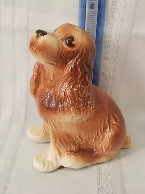 Buy Vintage Cocker Spaniel Dog Ceramic Figurine 6” Sitting Royal Copley. • 18.38£