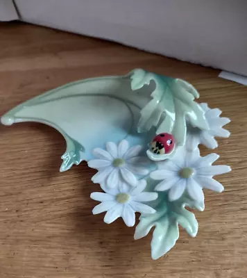 Buy Beautiful Franz Porcelain ‘Ladybird’  Saucer Designed By Jenny Woo FZ00034 UKT • 50£