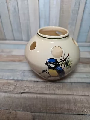 Buy Vintage Brixham Pottery Devon Vase Native Birds . • 9.99£