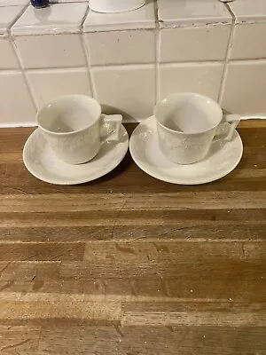 Buy BHS Lincoln Cups And Saucers X2. • 9.99£