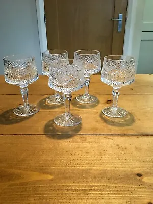 Buy Set Of Five Tyrone Crystal Liqueur Or Cocktail Glasses In Slieve Donard Pattern • 70£