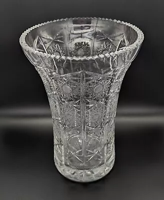 Buy High Quality Mid Century  Rogaska Crystal   Hand-Made Hob Star Vase. (9  2020g) • 125£