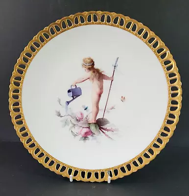 Buy MINTON  Antonin Boullemier Porcelain Cabinet Plate Signed.  24.5cm Diameter • 180£