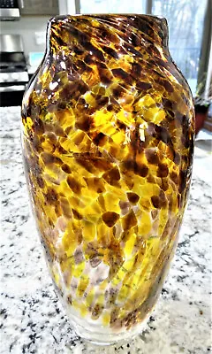 Buy New Orleans 11  Art Glass Vase Contemporary Studio Rosetree ?? • 19.20£