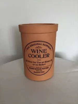 Buy Henry Watson The Original Suffolk Pottery Wine Cooler Terracotta Pot Wine Holder • 14£