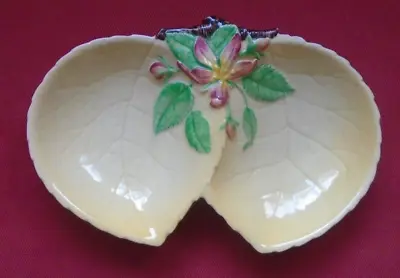 Buy Vintage Carlton Ware Leaf /Flower Pattern  Bon Bon Dish • 4£