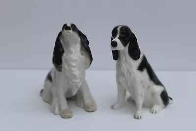 Buy 2 Black And White Spanials Beswick-USSR • 30£