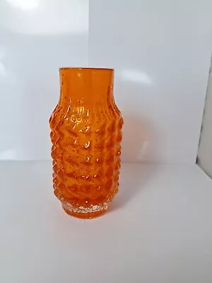 Buy Whitefriars Pinecone Tangerine Vase 9731 -18cm • 295£