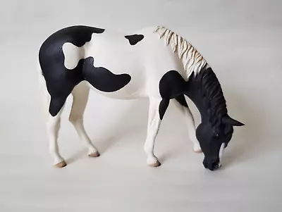 Buy NORTH LIGHT Horse Figurine Black & White Grazing 93 Ornament EXCELLENT CONDITION • 69.99£
