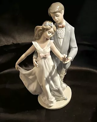 Buy LLADRO Now & Forever 7642 Signed Charter Member 10 Year Dancing Couple In Box • 166.03£