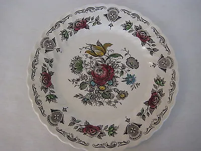 Buy Vintage Myott Bouquet Staffordshire Dinner Plate, 10  Diameter • 47.41£