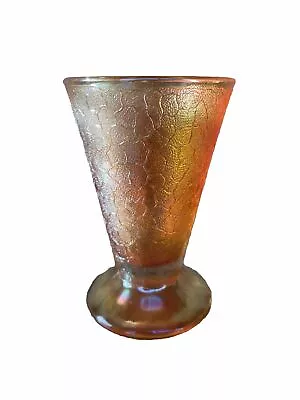 Buy Jeannette Crackle Marigold Carnival Glass  • 11.53£