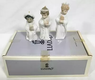 Buy Three Wise Men Lladro Porcelain Mini Reyes Christmas/xmas Nativity Ornament 5729 • 33.20£