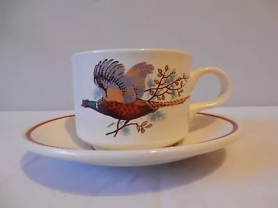 Buy Great Biltons Cups And Saucers Pheasant Design X 4 Excellent • 11.99£