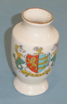 Buy Vintage *IPSWICH - ARCADIAN CRESTED CHINA* {Miniature Souvenir Vase / Pot} VGC • 4.96£