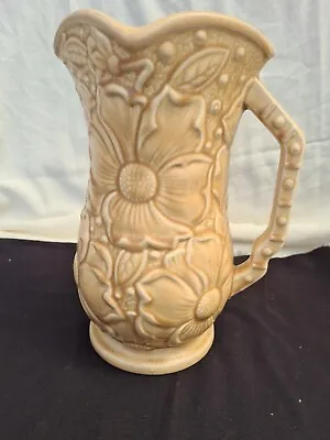 Buy Vintage English Kennington Ware Pottery Jug Vase Large Collectable Sunflower • 10£