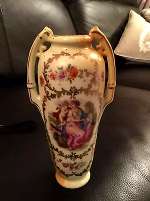 Buy Art Nouveau Antique Victoria China Austria Small Porcelain Vase  • 14.99£