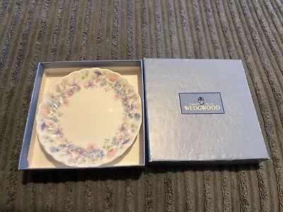 Buy WEDGEWOOD Bone China Small Plate/saucer With Box - ANGELA - Christmas 1996 • 5£
