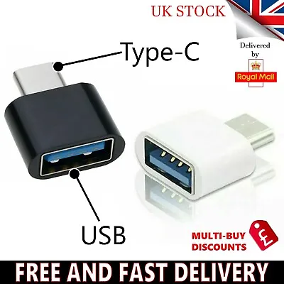 Buy Type C To USB Adapter 3.0 USB-C 3.1 Male OTG A Female Data Connector Converter • 2.85£