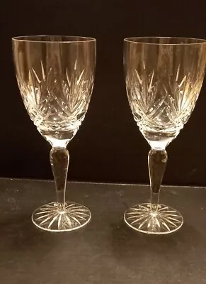 Buy Pair Royal Doulton Crystal Wine Glasses 11.5cms  • 14£