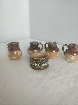 Buy Collection Of Miniature Doulton Salt Glazed Stoneware  (See Description) • 34.99£