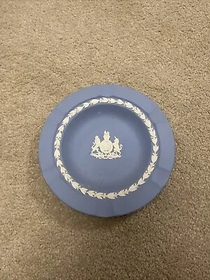 Buy Vintage Wedgwood Queen Elizabeth Silver Jubilee Jasper Ware Commemorative Dish • 4.99£