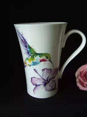 Buy Roy Kirkham Bone China Hummingbird Latte Coffee  Mug • 12.99£
