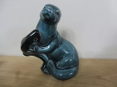 Buy Vintage Poole Pottery Otter With A Fish (item 3)**now Reduced** • 11.99£